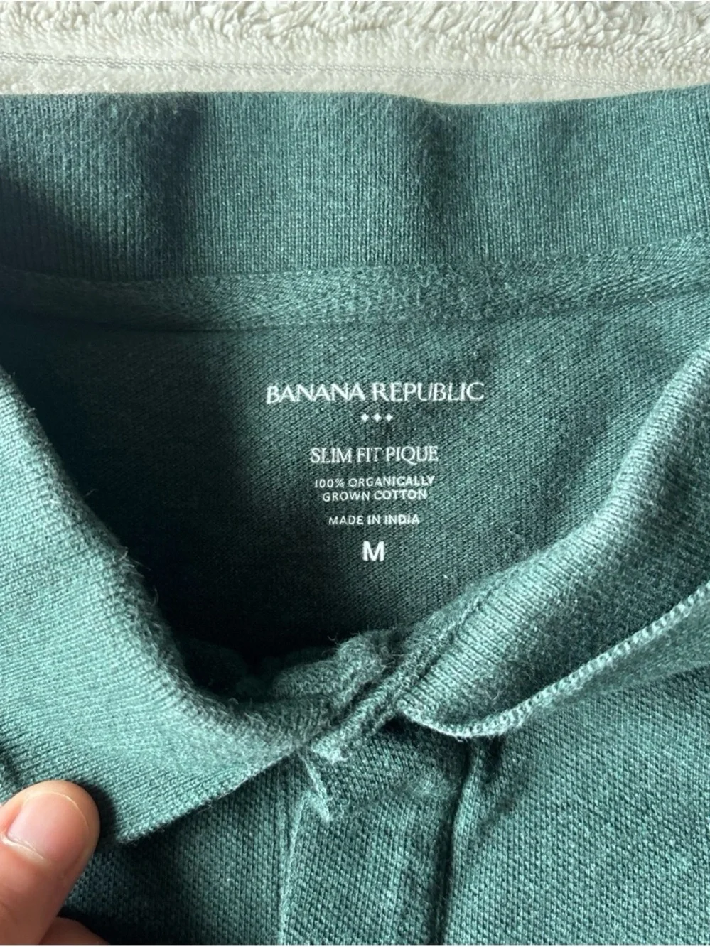 Banana Republic Men's Polo Pair - Brown & Forest Green